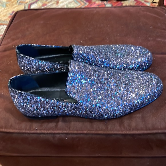 Jimmy Choo glitter shoes brand new with out box or dust bags NEW never used - Picture 6 of 12